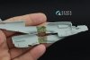 Quinta Studio QD+72214 P-40N Warhawk 3D-Printed & coloured Interior on decal paper (Academy) (with 3D-printed resin parts) 1/72